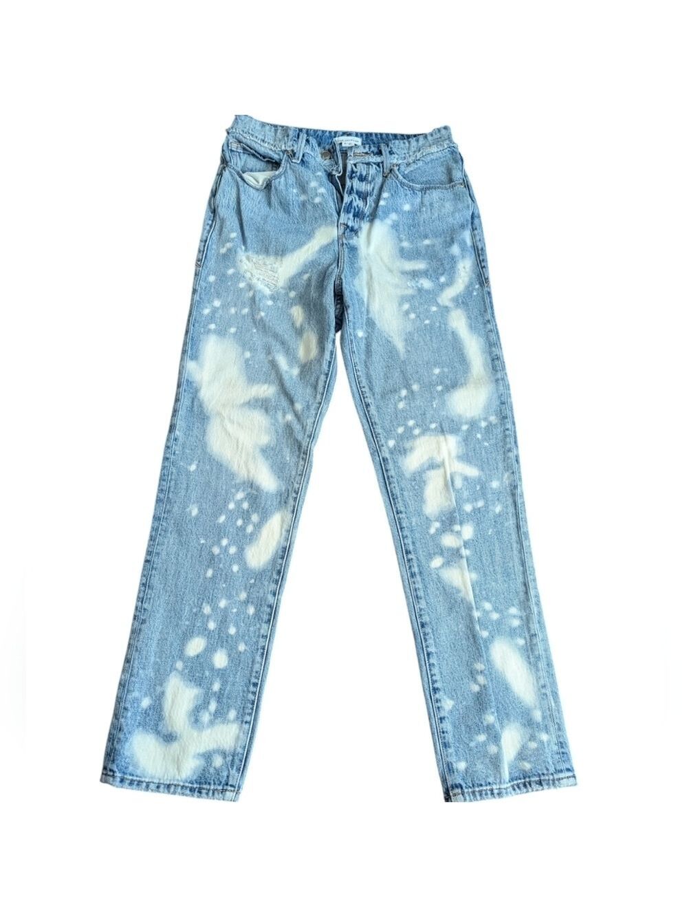 Good American Women's Good Vintage Release High Rise Bleach Jeans Sz 4